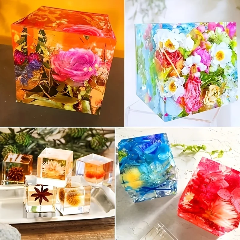5 pcs Square Resin Mold Silico - đánh giá và giá Coaster Mold Square
