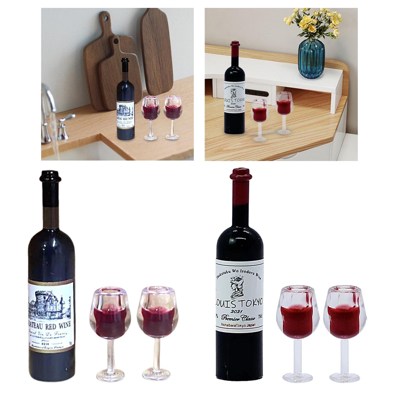 1/12 Scale Dollhouse Wine Bott - đánh giá và giá Resin Art Kitchen