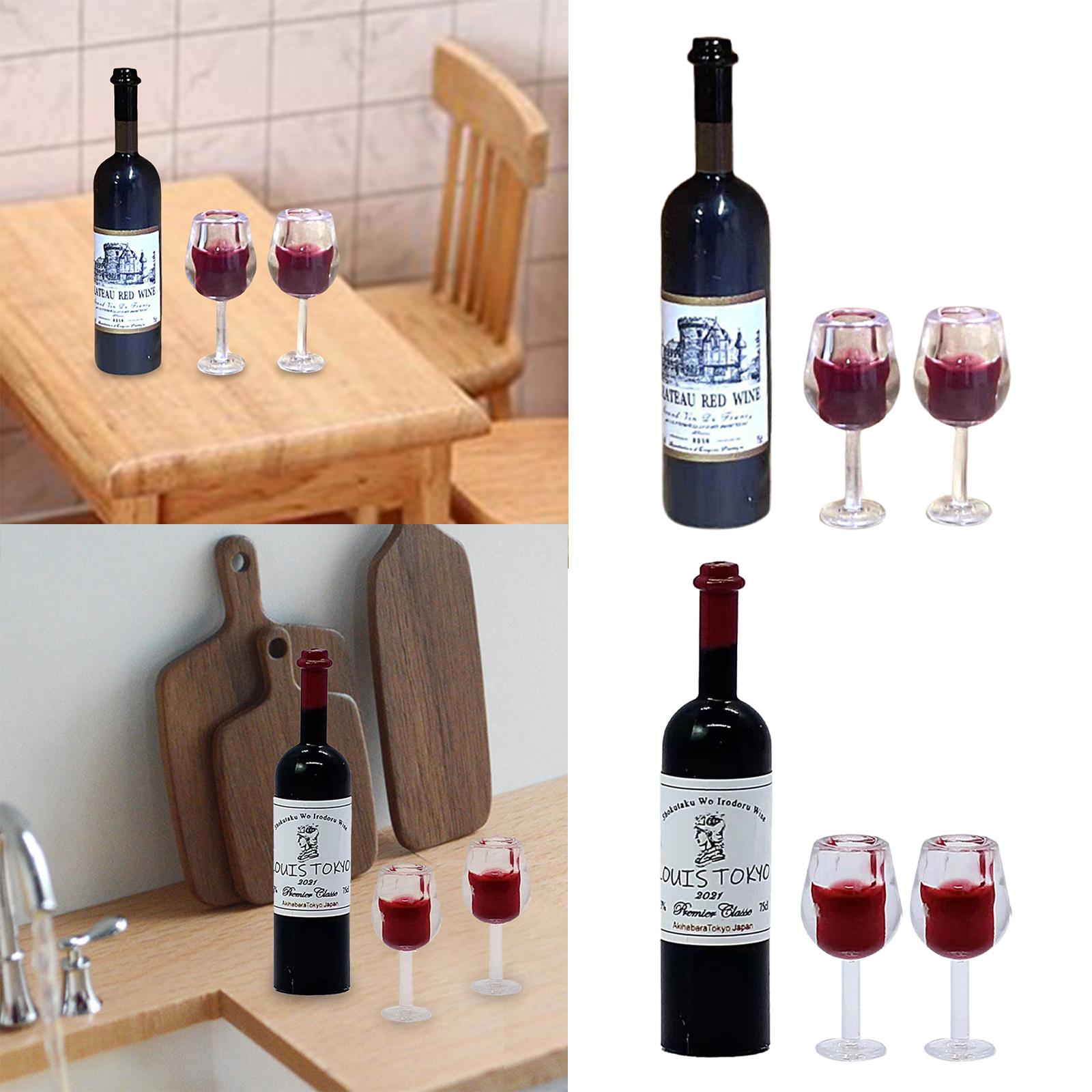 1/12 Scale Dollhouse Wine Bott - đánh giá và giá Resin Art Kitchen