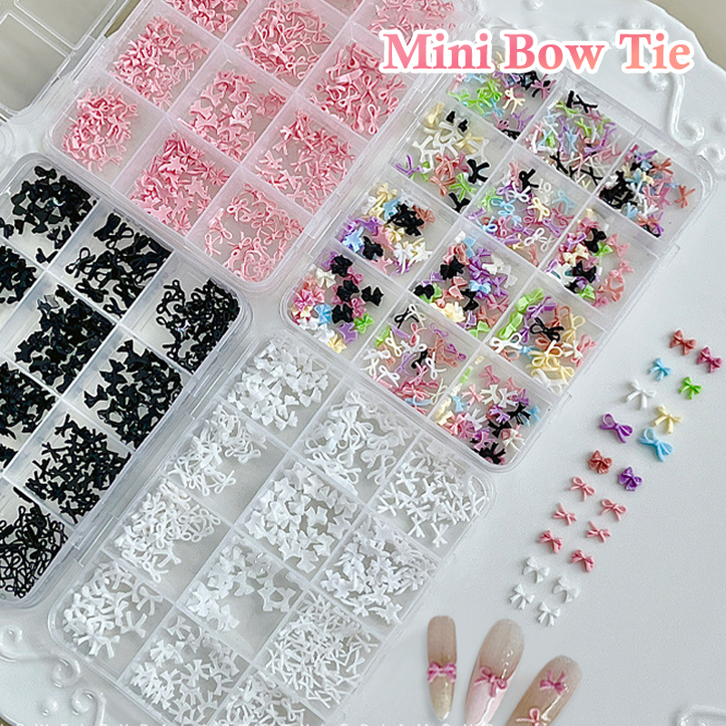 12 Grids Colorful Bowknot Set  - đánh giá và giá Resin Art Diy