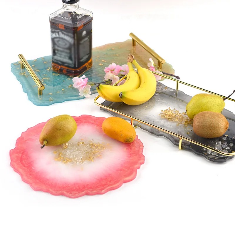 Tray Epoxy Resin Silicone Mold - đánh giá và giá Resin Art Tray