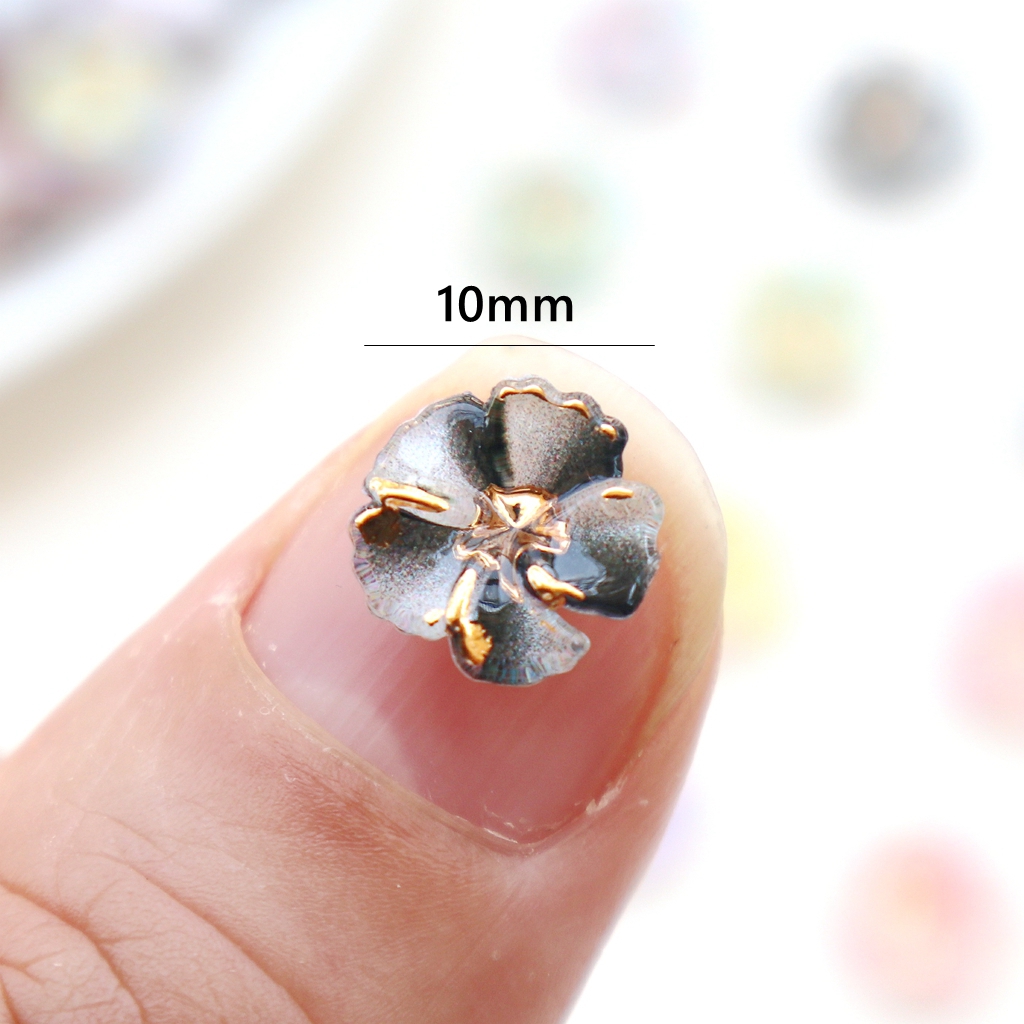 30pcs Mini Resin Flower Caboch - đánh giá và giá Resin Art Diy