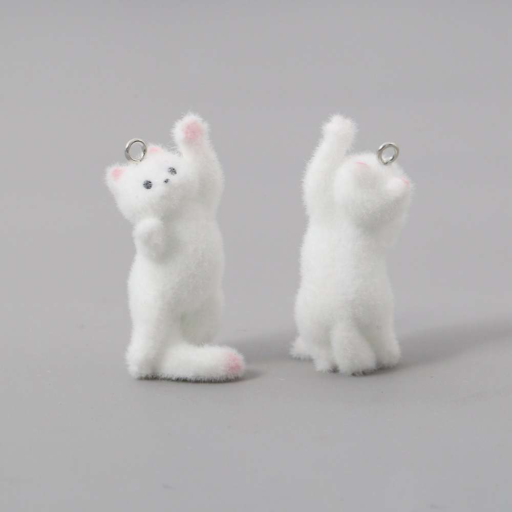 2pcs Flocking Little Cat Resin - đánh giá và giá Resin Art Box