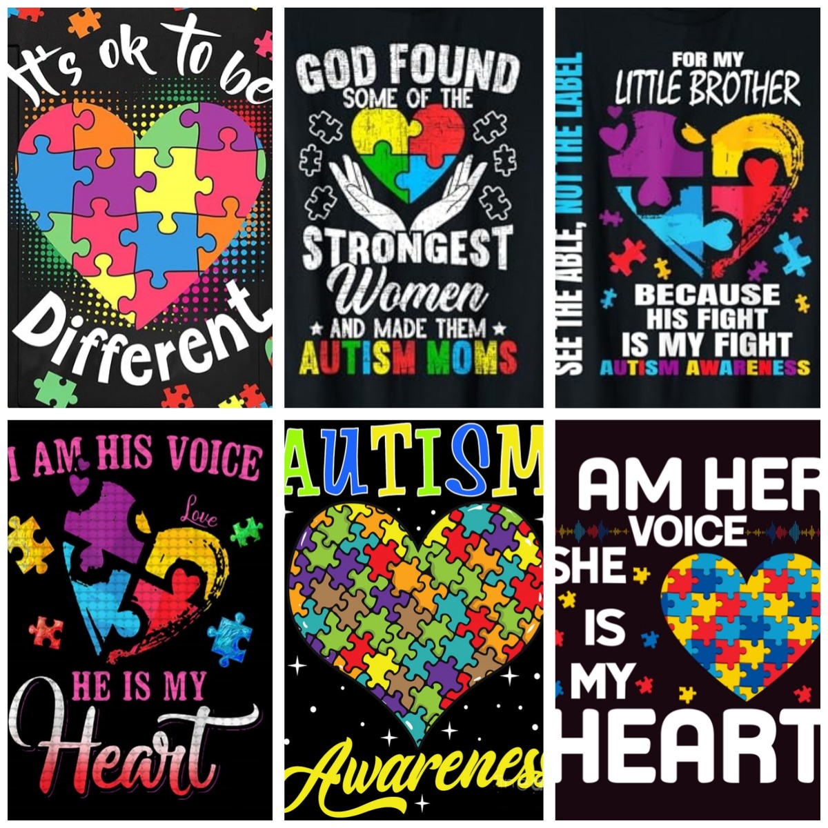 Autism Awareness Posters 5D Ad - đánh giá và giá Resin Art Quotes