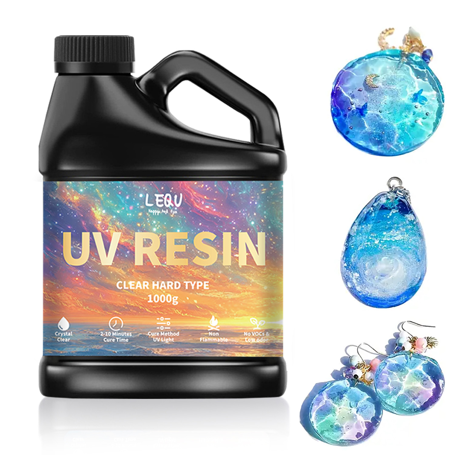 100/200/500/1000g UV Epoxy Res - đánh giá và giá Resin Art Accessories